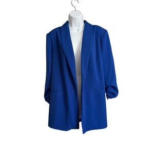 NWT Fashion Nova Royal Blue “Celine” Blazer Women’s Size 1X